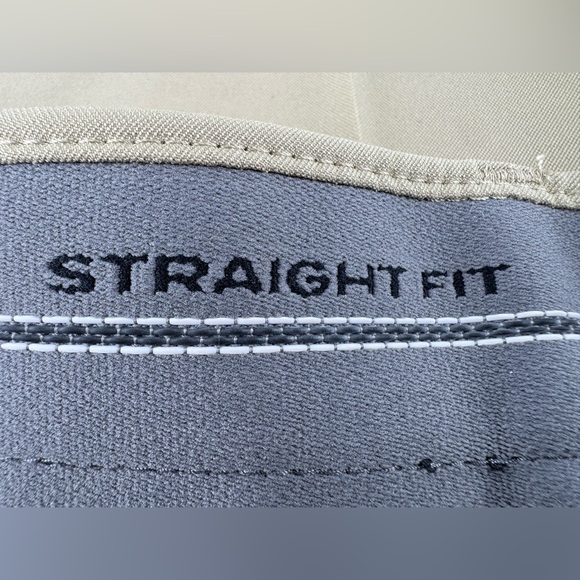 NWT Hagger Men's Shirt Gripper Tan Dress Pants - Picture 8 of 10